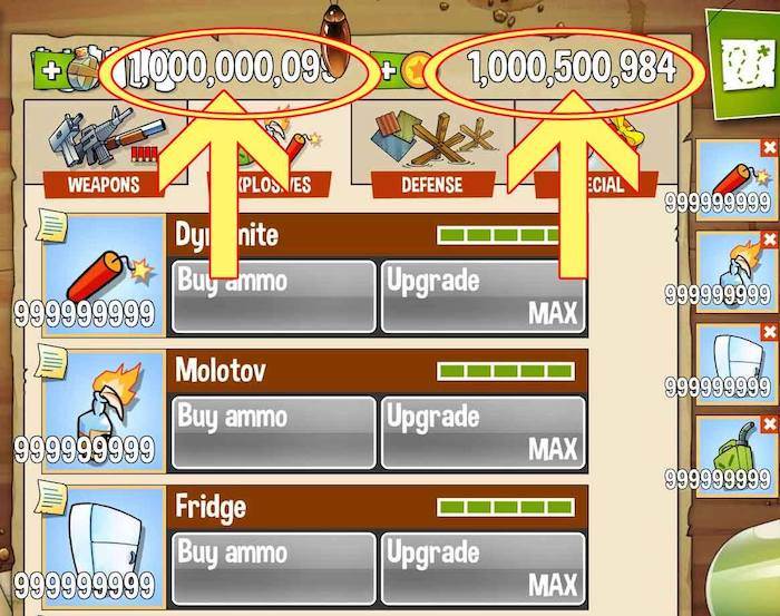 Swamp Attack trucchi